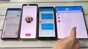 Incoming call Twinme Samsung Galaxy Fold3 Slider & Honor Miui Android 5