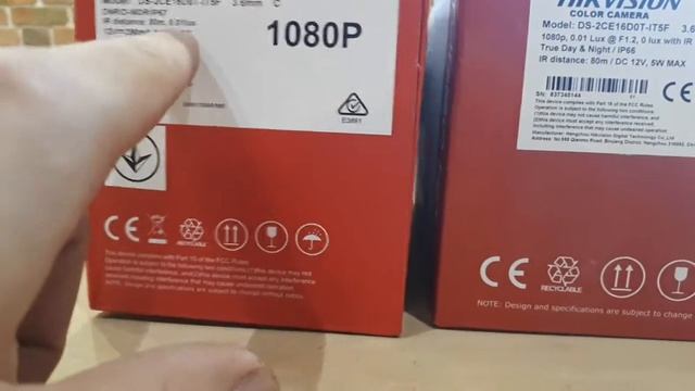 Новая версия Turbo HD видеокамеры Hikvision DS-2CE16D0T-IT5F смотреть онлайн
