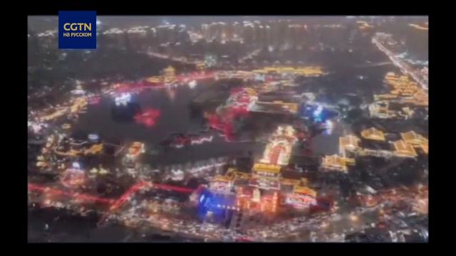 День и ночь в Лотосовом парке династии Тан в Сиане смотреть онлайн