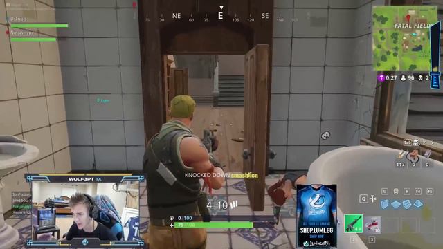 Ninja - Fortnite Battle Royale Highlights смотреть онлайн