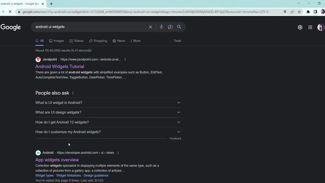 What is UI widget in Android?#androidstudio #javaprogramming #kotlin #androidtutorialforbeginners смотреть онлайн