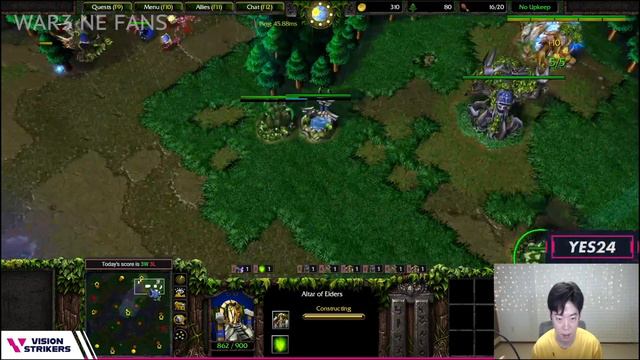 WC3 | Moon | How to play Night Elves Tavern Hero Opening? смотреть онлайн