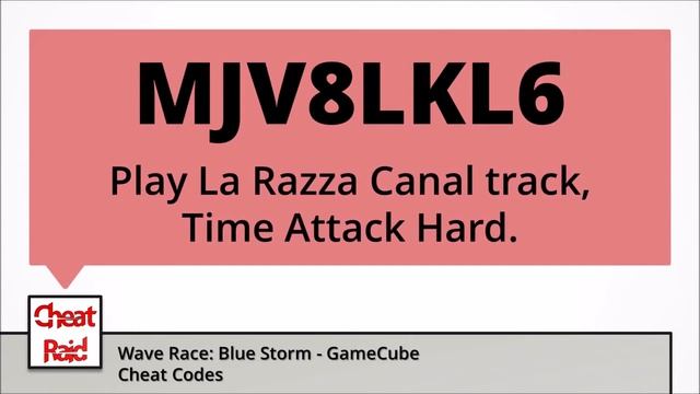 Wave Race: Blue Storm Cheat Codes | GameCube смотреть онлайн