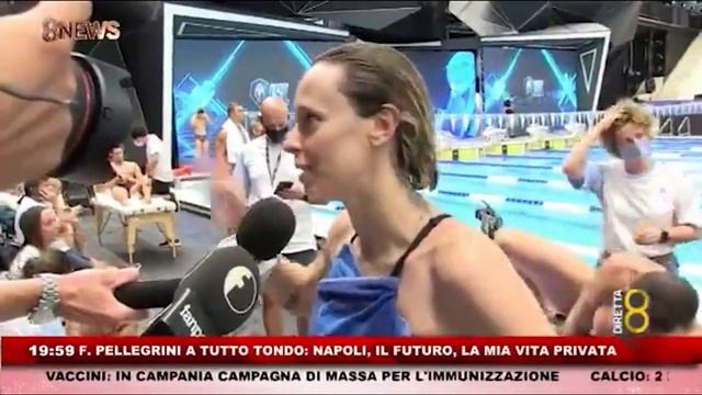 Claudio Dominech intervista Federica Pellegrini смотреть онлайн