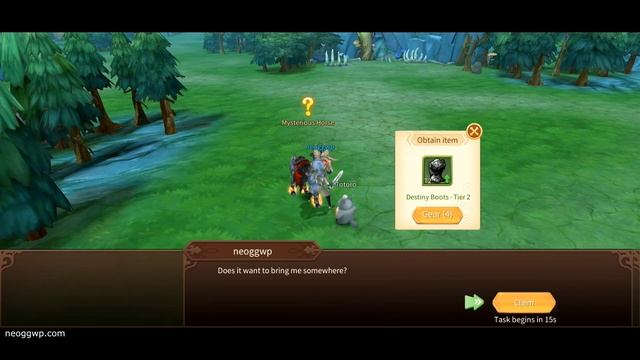 Sky Castle (Official) (Android iOS APK) - MMORPG Gameplay, Warrior Lv.1-56 смотреть онлайн