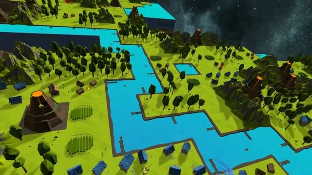 ОГРОМНОЕ ОБНОВЛЕНИЕ И ЖИВОТНЫЕ В СИМУЛЯТОРЕ БОГА ДЛЯ ВР?! - Deisim VR - HTC Vive ВР смотреть онлайн