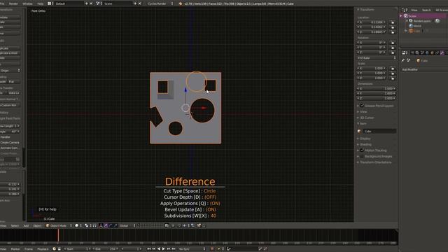 Blender 2.78 [CARVER ADDON] смотреть онлайн