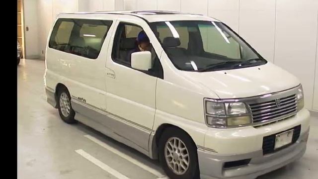 1998 NISSAN ELGRAND J ALE50 - Japanese Used Car For Sale Japan Auction Import смотреть онлайн
