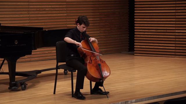 Center Stage Strings performance of Desenne's Jaguar Songs for Solo Cello смотреть онлайн