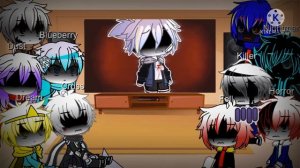 Реакция сансов ау на классик санса | Gacha club