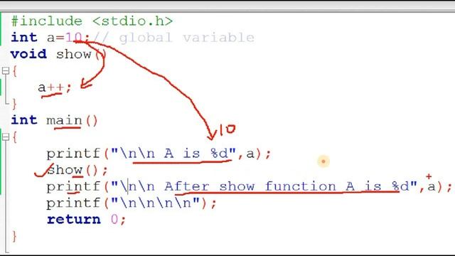What is Local, Global and Static Variable In C Language With Implementation (Hindi) смотреть онлайн
