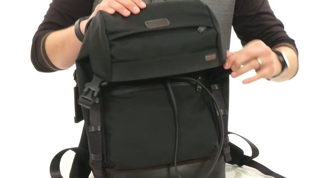 Tumi Alpha Bravo - Kinser Flap Backpack SKU:8917598 смотреть онлайн