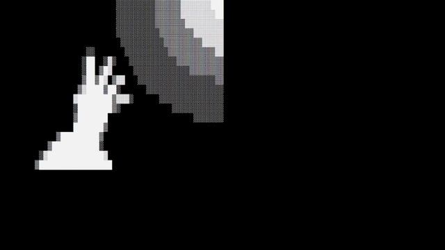 Bad Apple!! rendered in Python 3.8 on command line смотреть онлайн