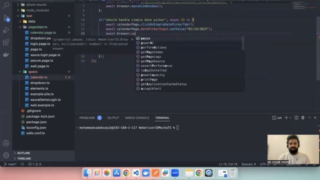 #12 | Handle Calendar Part1 | WebdriverIO Mocha Framework смотреть онлайн