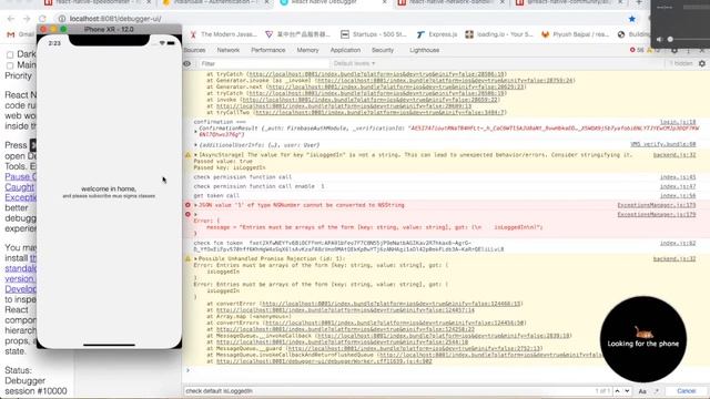 How to Check if a User is Logged In with React Native | AsyncStorage | ReactNavigation смотреть онлайн