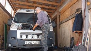 извлечение закисшей форсунки на Фиат Дукато 250, двигатель 3.0 литра