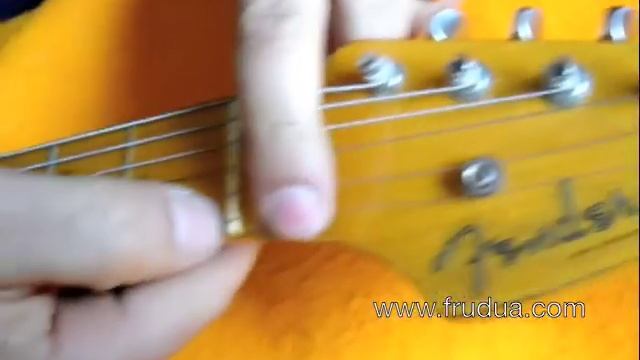 How to keep your Strat tremolo in tune. Frudua Way - www.frudua.com смотреть онлайн