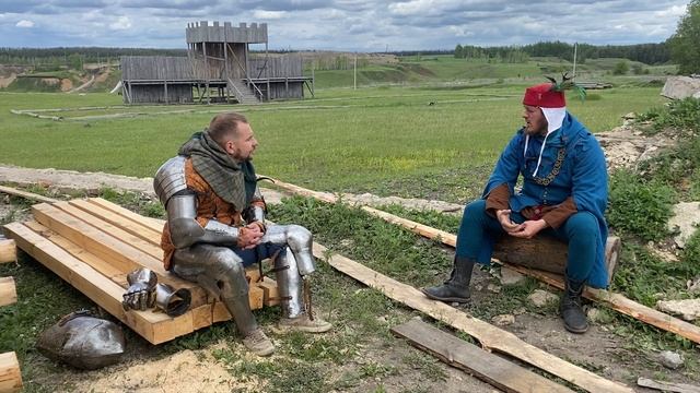 Как человек решил стать рыцарем и построить свой замок смотреть онлайн