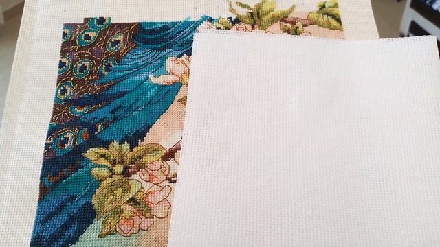 Дименшенс. Индийский павлин.Половина работы. смотреть онлайн