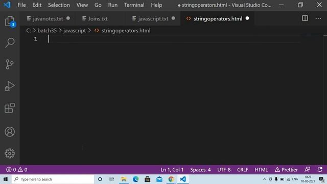 string concatenation java script Telugu @gantasoft смотреть онлайн