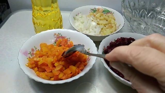 Секрет приготовления самого красивого винегрета