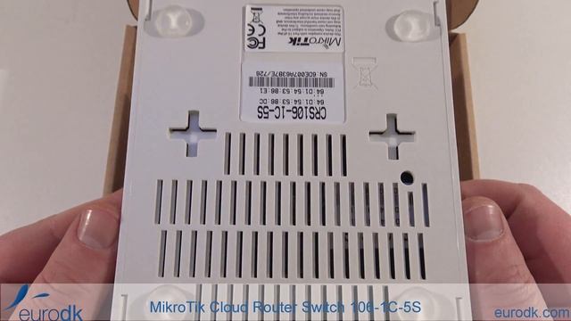 MikroTik Cloud Router Switch 106-1C-5S (CRS106-1C-5S) QUICK UNBOXING & SPECIFICATIONS 4K