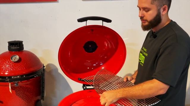 Новый угольный гриль-коптильня Kettle Joe от Kamado Joe смотреть онлайн