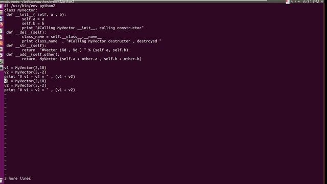 python2, Overriding Operator + , def __add__ смотреть онлайн