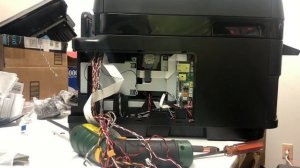 Uncasing WF-7610 WF-7620 - How to Remove Case and Scanner Epson WorkForce