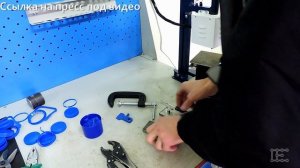 Настольный ручной пресс для литья пластмасс Hand-operation Injection molding