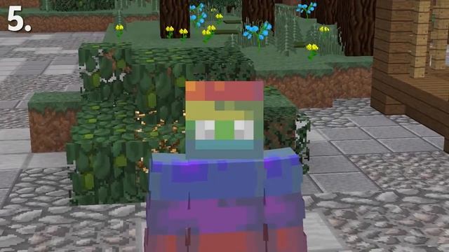 Top 10 Minecraft RAINBOW SKINS! Part 2 - Best Minecraft Skins смотреть онлайн