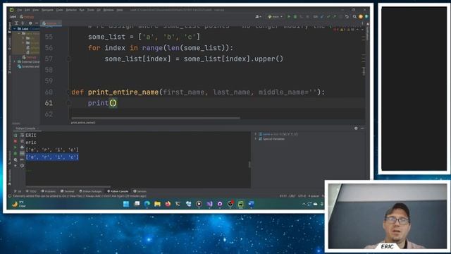 CIS 1501 - CS1 for Data Scientists ( Python ) - Functions & Strings- Fall 2022 смотреть онлайн