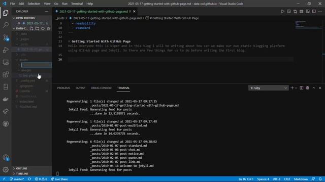 Start Own Blogging Platform With Jekyll and GitHub Page. смотреть онлайн