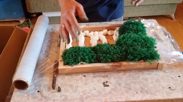 Панели из стабилизированного мха смотреть онлайн