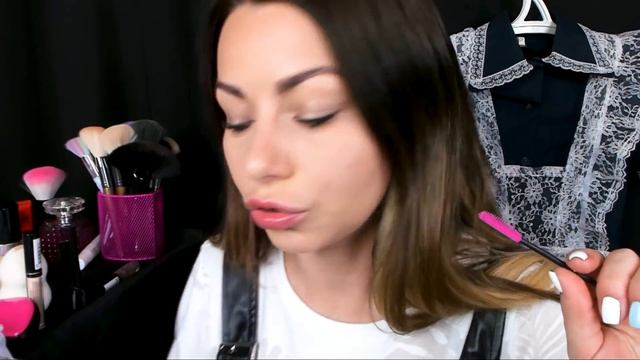 АСМР Макияж подруге на выпускной ?? Успокою и сниму волнение ?? ASMR MAKEUP FOR FRIEND смотреть онлайн