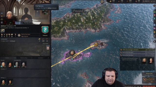 🌊 La CASA VELARYON en JUEGO DE TRONOS Ep.1 | Mod de CRUSADER KINGS 3 смотреть онлайн