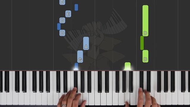 Minuet in G / TRINITY Piano Grade 2 2021-2023 / Synthesia Piano tutorial смотреть онлайн