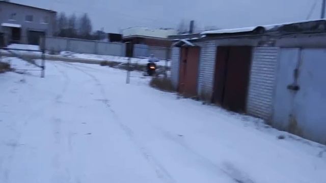 Снегоход Динго 150. Первый выезд. смотреть онлайн