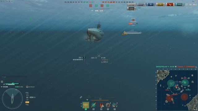 U-69 - ULTIMATE HUNTER - World of Warships смотреть онлайн