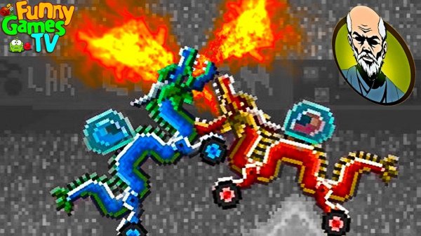 Мультяшные машинки СЕНСЭЙ из Shadow Fight тачки гонки игра Drive AHEAD