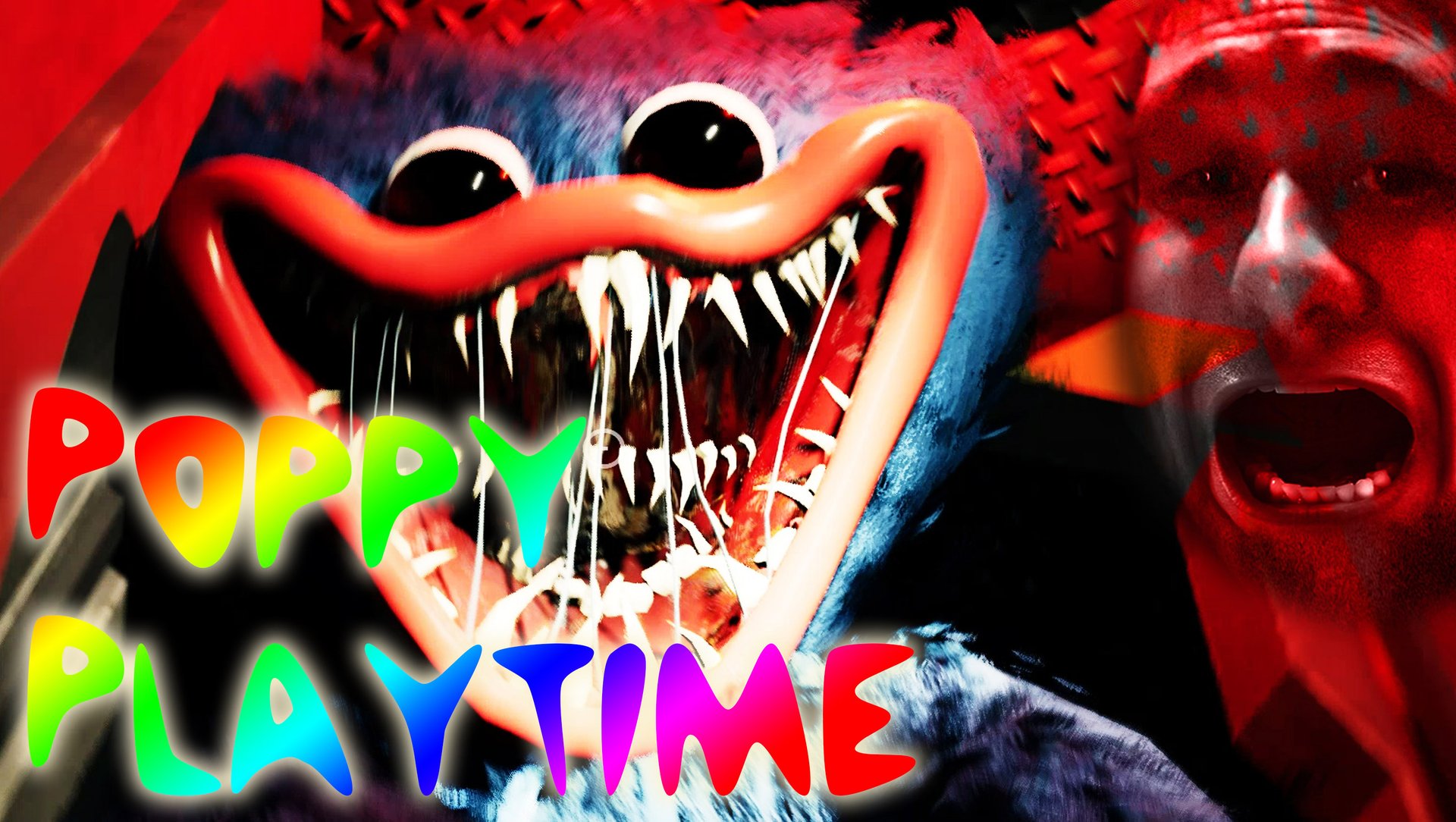 АЖ ПОДПРЫГНУЛ ОТ СТРАХА ◈ Poppy Playtime