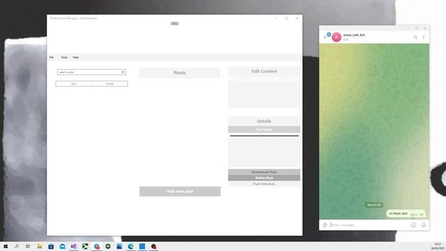 Telegram Bot API Integration - "Mute" Telegram users via a handy PC app (App Demo) смотреть онлайн