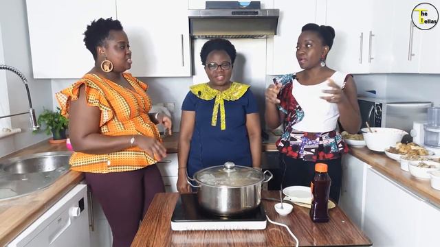 LEARN HOW TO MAKE POUNDED YAM AND EGUSI SOUP WITH VEGET| Cooking tutorial in Yoruba | Grandma serie смотреть онлайн