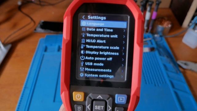 Caméra Thermique UTI260B (UNI-T) смотреть онлайн