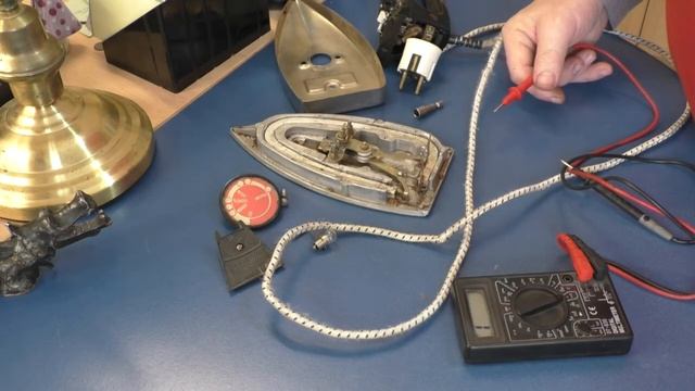 Ремонт советского утюга