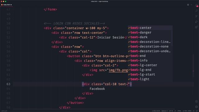 LOGIN CON BOOTSTRAP 5 RESPONSIVO смотреть онлайн