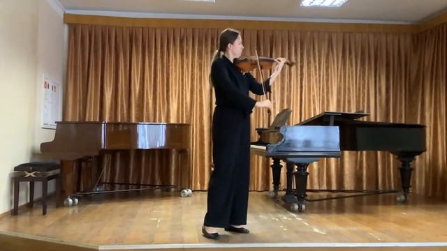 Шадрина Ксения Бах Соната 1
