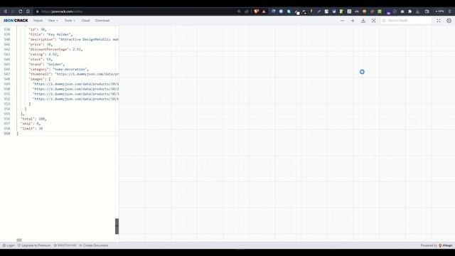 How to Visualize JSON data as Graph смотреть онлайн