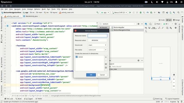 06 - Bottom Navigation View Android Studio смотреть онлайн