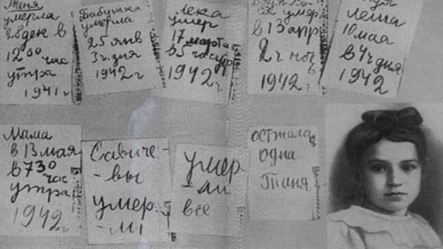 Дневник Тани Савичевой смотреть онлайн